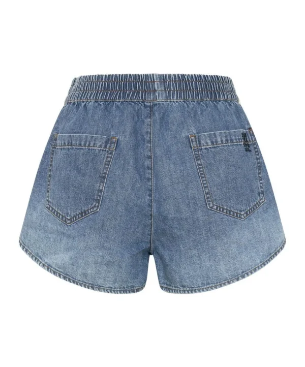 ONE TEASPOON Pacifica Ots Runner Shorts | Women Denim Shorts