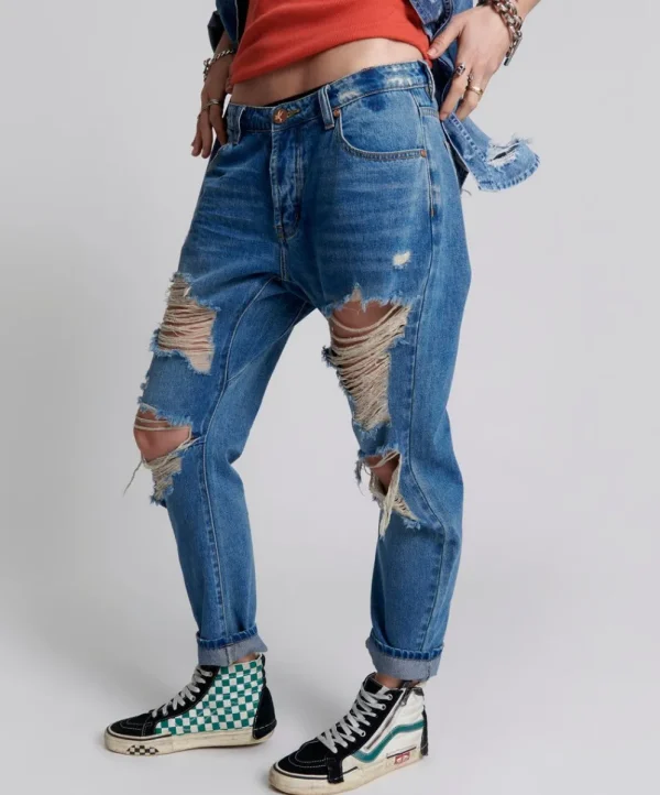 ONE TEASPOON Pacifica Saints Boyfriend Jeans | Women Denim Jeans