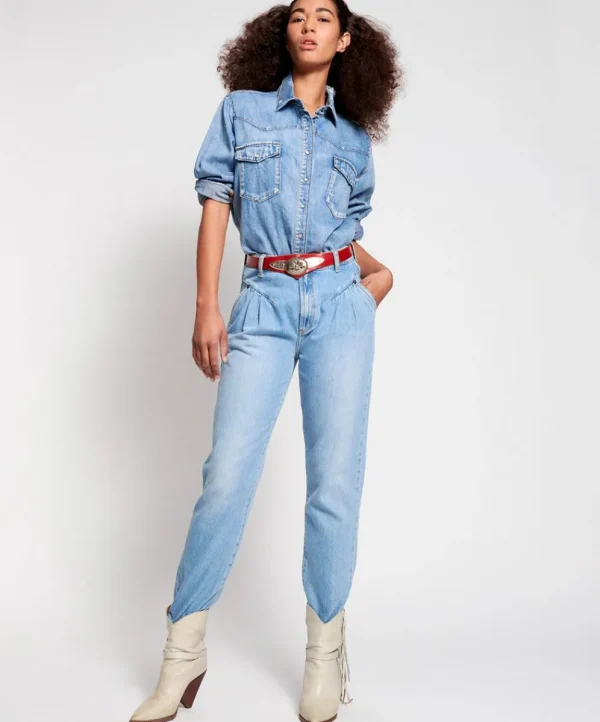 ONE TEASPOON Pacifica Streetwalkers High Waist 80S Jeans | Women Denim Jeans