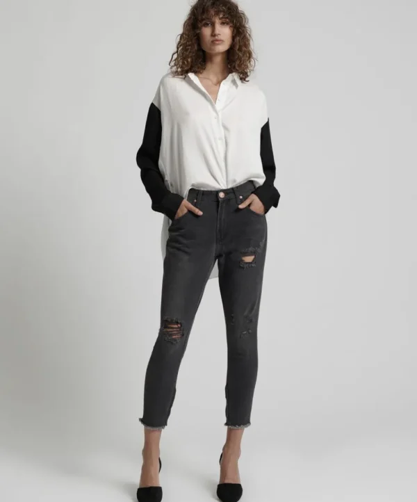 ONE TEASPOON Phantom High Waist Freebirds | Women Denim Jeans