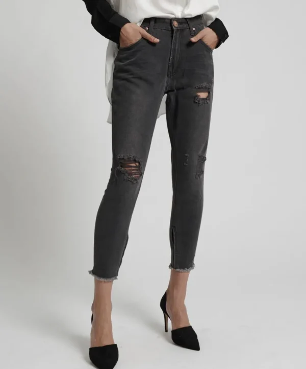 ONE TEASPOON Phantom High Waist Freebirds | Women Denim Jeans