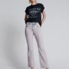 ONE TEASPOON Pink Haze Charlie Flares | Women Denim Jeans