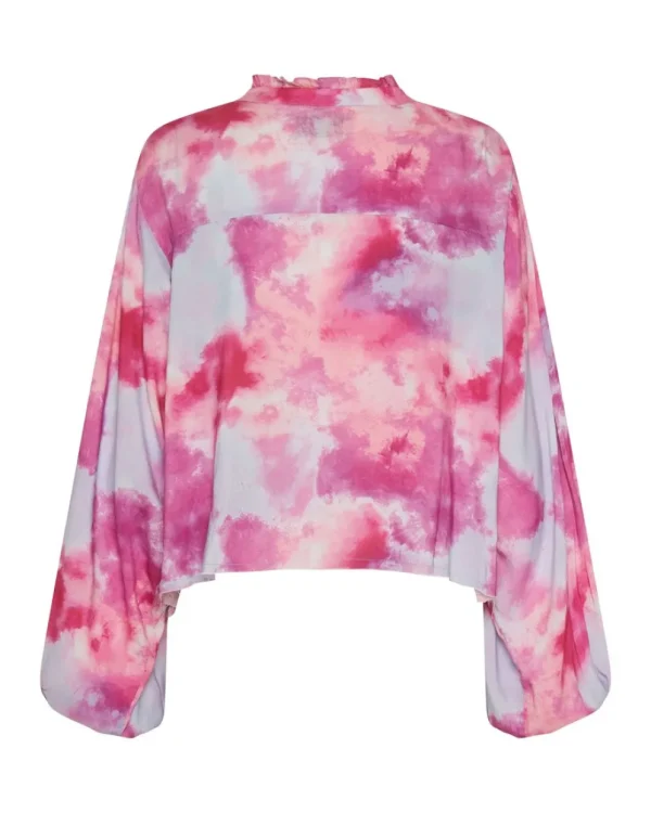 ONE TEASPOON Pink Tornado Recycled Rhiannon Top | Women Tops