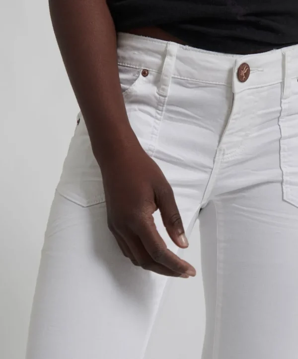 ONE TEASPOON Premium White Freebirds Ii | Women Denim Jeans