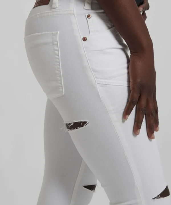 ONE TEASPOON Premium White Freebirds Ii | Women Denim Jeans