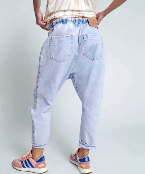 ONE TEASPOON Purple Haze Shabby Kingpins Boyfriend Jeans | Women Denim Jeans