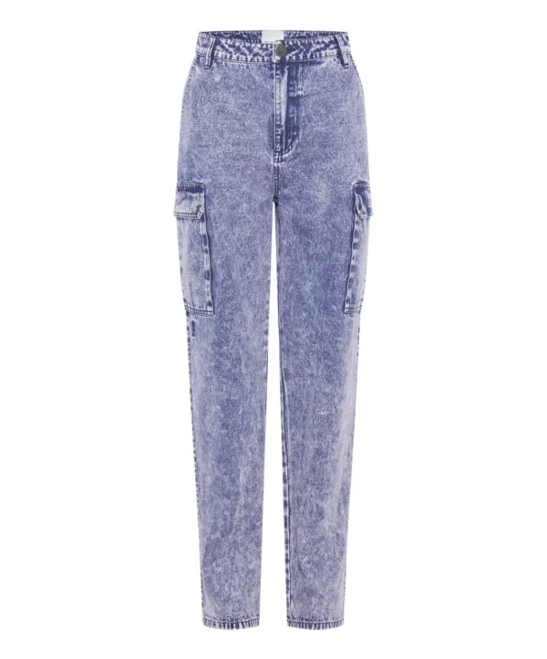 ONE TEASPOON Purple Rain Cargo Motion Denim Jeans | Women Denim Jeans