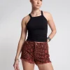 ONE TEASPOON Python Bonitas High Waist Denim Shorts | Women Denim Shorts