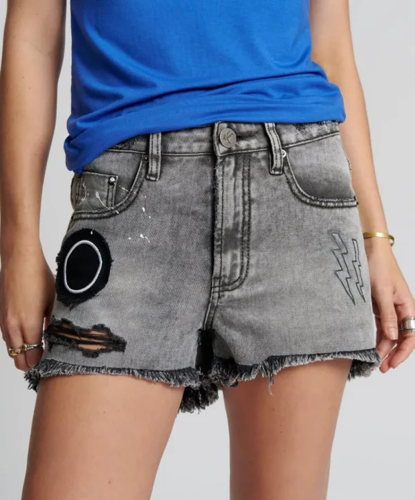 ONE TEASPOON Reality Bonitas High Waist Denim Shorts | Women Denim Shorts