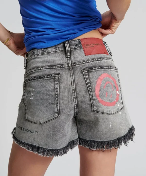 ONE TEASPOON Reality Bonitas High Waist Denim Shorts | Women Denim Shorts