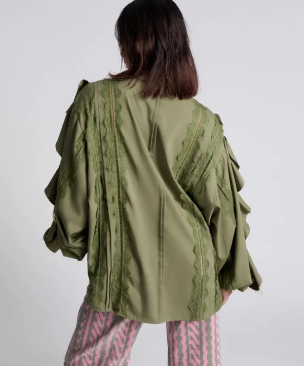 ONE TEASPOON Recycled Wave Length Spirit Shirt | Women Tops
