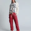 ONE TEASPOON Red Envy Cargo Safari Mid Waist Relaxed Pant | Women Denim Jeans