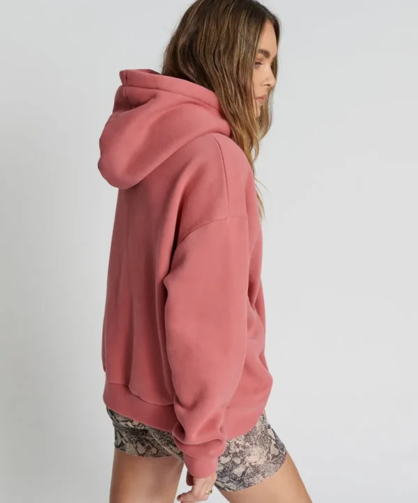 ONE TEASPOON Red Velvet Luxe Twisted Hoody | Women Hoodies And Sweats