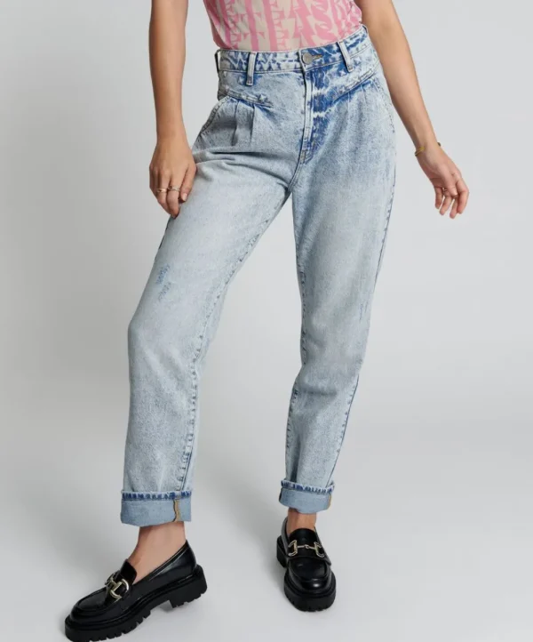 ONE TEASPOON Riveted Streetwalkers High Waist 80S Jeans | Women Denim Jeans