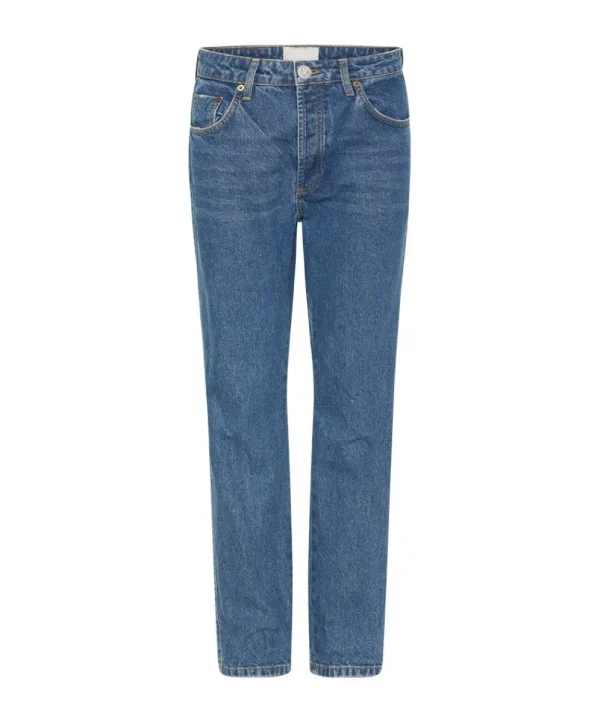 ONE TEASPOON Riviera Truckers Mid Rise Straight Leg Jeans | Women Denim Jeans