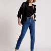 ONE TEASPOON Rodeo Blue Legend High Waist Mom Jeans | Women Denim Jeans