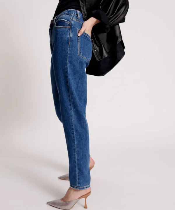 ONE TEASPOON Rodeo Blue Legend High Waist Mom Jeans | Women Denim Jeans