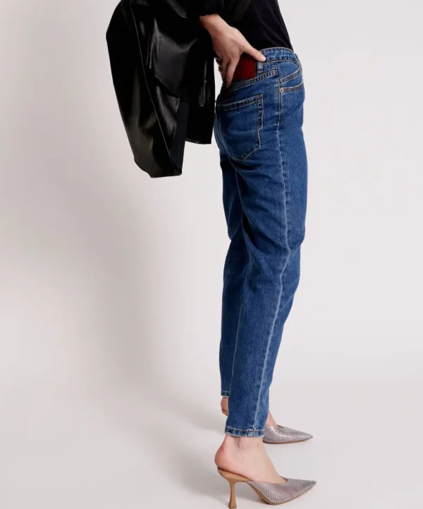 ONE TEASPOON Rodeo Blue Legend High Waist Mom Jeans | Women Denim Jeans