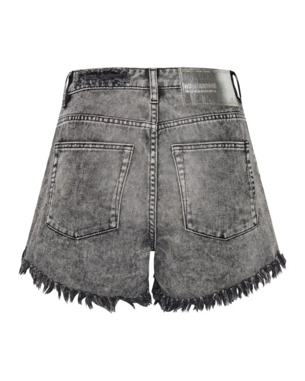 ONE TEASPOON Rodeo Grey Bonita High Waist Denim Shorts | Women Denim Shorts