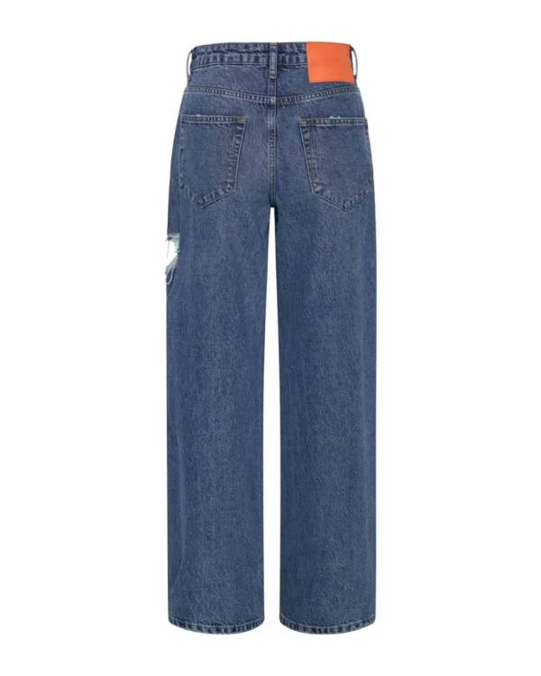 ONE TEASPOON Rosewood Jackson Mid Waist Wide Leg Jeans | Women Denim Jeans