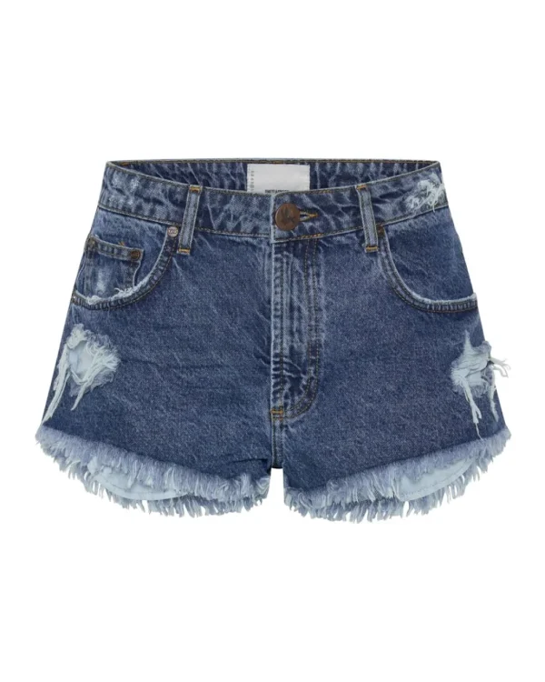 ONE TEASPOON Rosewood The One Fitted Cheeky Denim Shorts | Women Denim Shorts