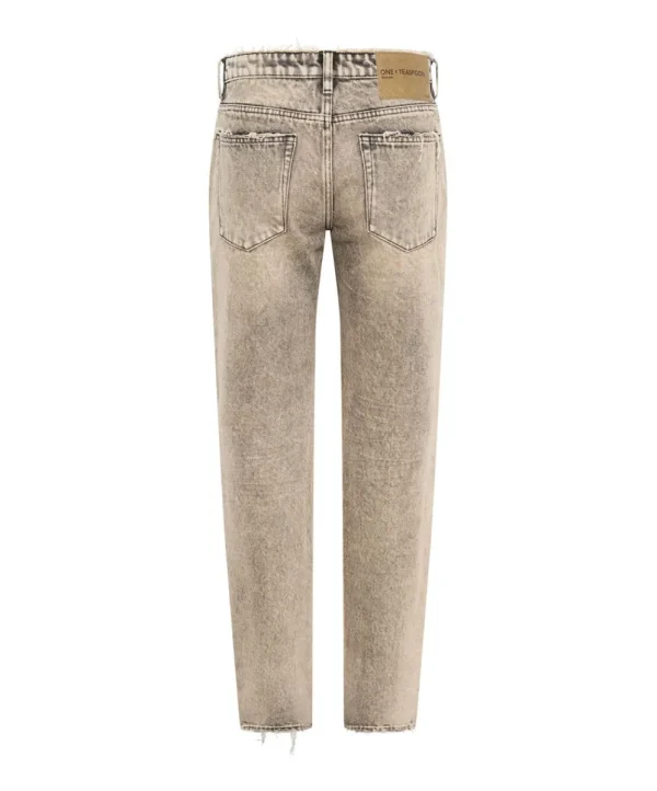 ONE TEASPOON Rust Truckers Low Waist Straight Leg Jeans | Women Denim Jeans