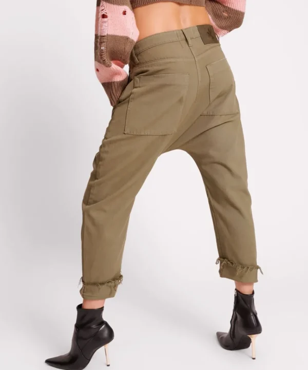 ONE TEASPOON Safari Sinners Low Waist Tapered Pant | Women Denim Jeans