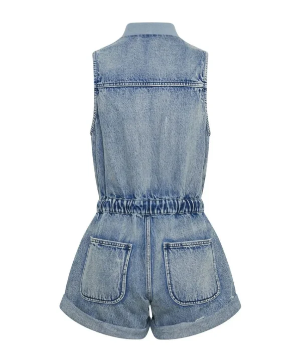 ONE TEASPOON Salty Dog Lilly Denim Jumpsuit | Women Denim Jumpsuits