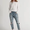 ONE TEASPOON Salty Dog Saints Boyfriend Jeans | Women Denim Jeans