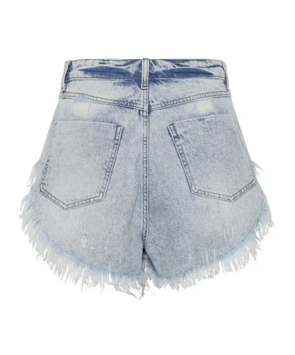 ONE TEASPOON Scout High Waist Flippy Denim Shorts | Women Denim Shorts