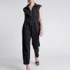 ONE TEASPOON Sleeveless Olivia Aviator Jumpsuit | Women Denim Jumpsuits