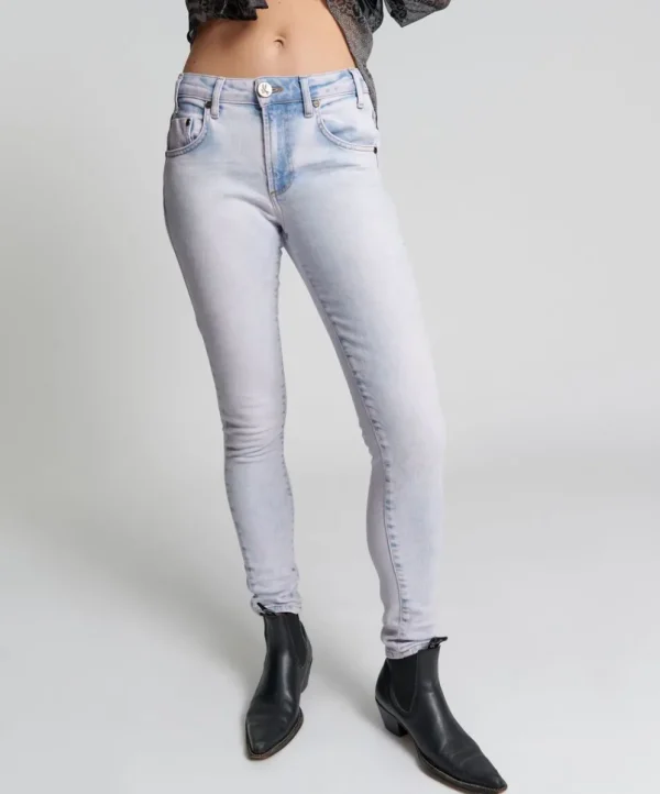 ONE TEASPOON Soho Haze Freebirds Ii High Waist Skinny Jeans | Women Denim Jeans