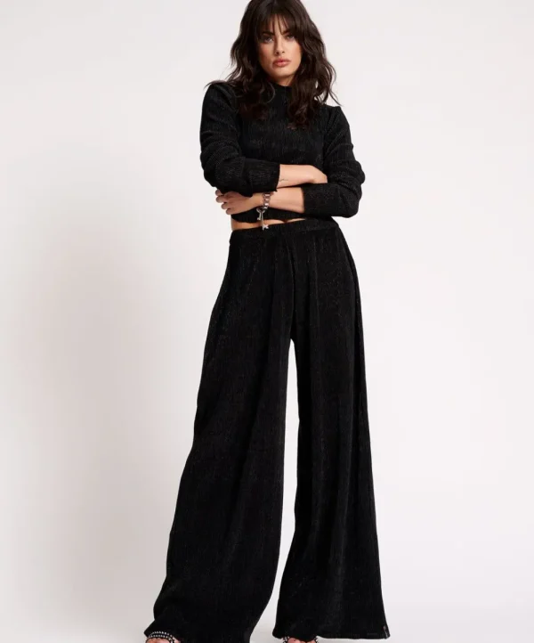 ONE TEASPOON Start Me Up Wide Leg Pants | Women Bottoms