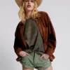 ONE TEASPOON Suede Daria Shacket | Women Tops