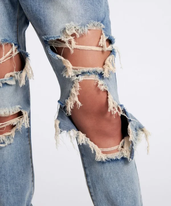 ONE TEASPOON Sunbleach Blue Saints Boyfriend Jeans | Women Denim Jeans