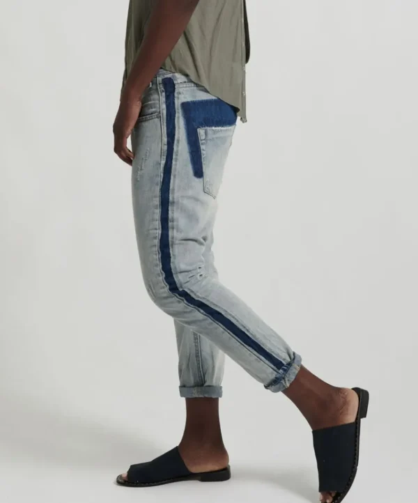 ONE TEASPOON Sunbleach Blue Saints Boyfriend Jeans | Women Denim Jeans