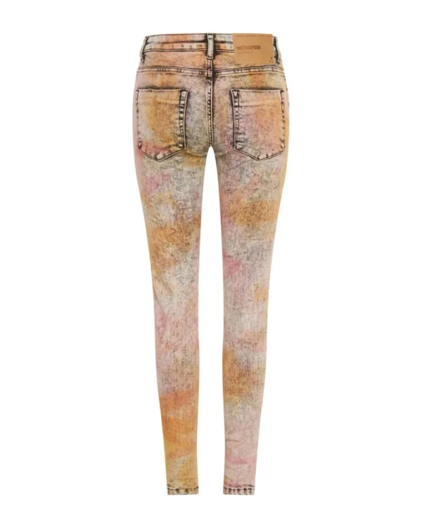 ONE TEASPOON Sunset Acid Freebirds Ii Low Waist Skinny Jeans | Women Denim Jeans