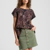 ONE TEASPOON Super Khaki Viper High Waist Skirt | Women Denim Skirts