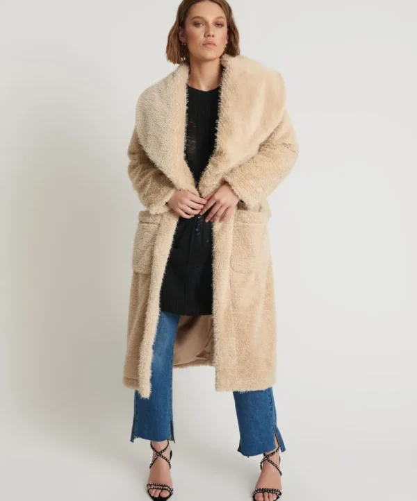 ONE TEASPOON The Wonderland Faux Fur Coat | Women Jackets