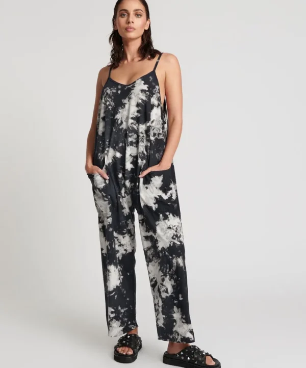 ONE TEASPOON Tie Dye Organic Savasna Jumpsuit | Women Organic Tees