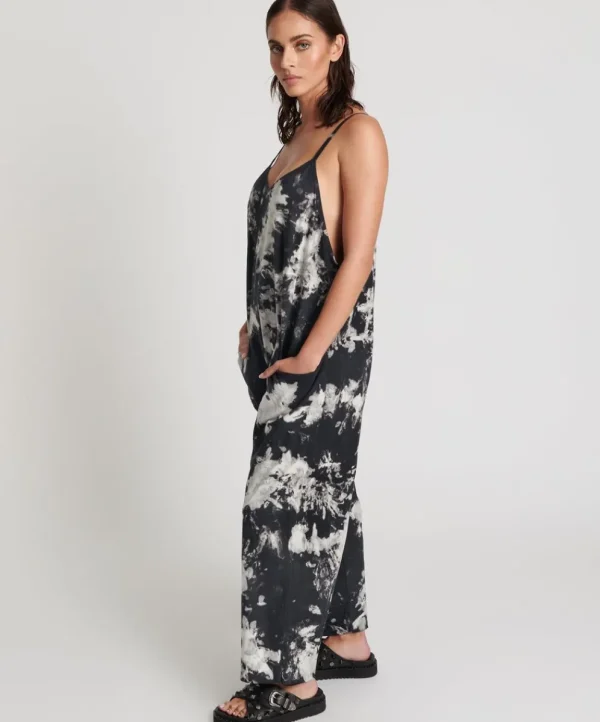 ONE TEASPOON Tie Dye Organic Savasna Jumpsuit | Women Organic Tees