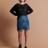 ONE TEASPOON Tuscany Vixen High Waist Denim Skirt | Women Denim Skirts