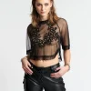 ONE TEASPOON Vanity Razzle Dazzle Sequin Top | Women Tops