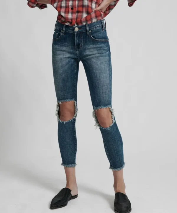 ONE TEASPOON Vintage Indigo Freebird Ii | Women Denim Jeans