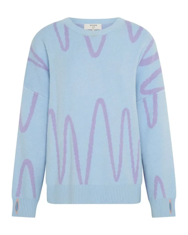 ONE TEASPOON Wave Length Knit Sweater | Women Knitwear