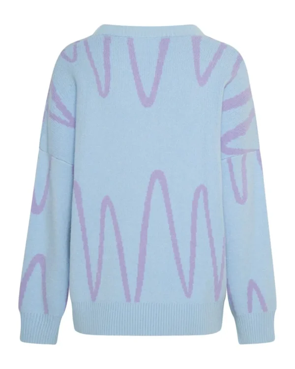 ONE TEASPOON Wave Length Knit Sweater | Women Knitwear