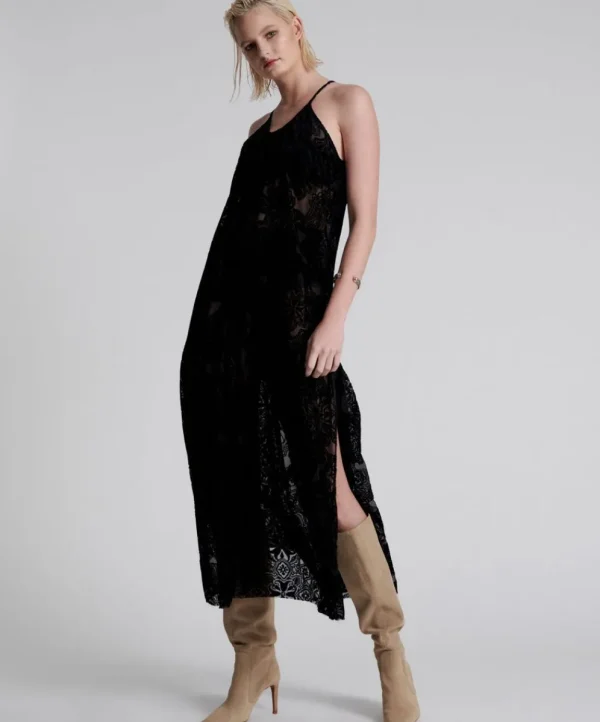 ONE TEASPOON Western Defiance Long Slip Dress | Women Midi & Maxi Dresses