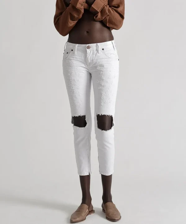 ONE TEASPOON White Beauty Freebirds | Women Denim Jeans