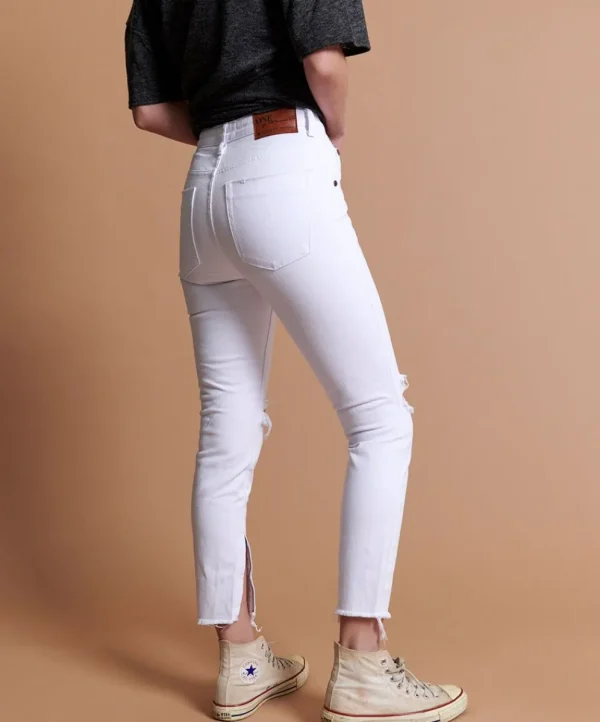 ONE TEASPOON White Beauty High Waist Freebirds | Women Denim Jeans