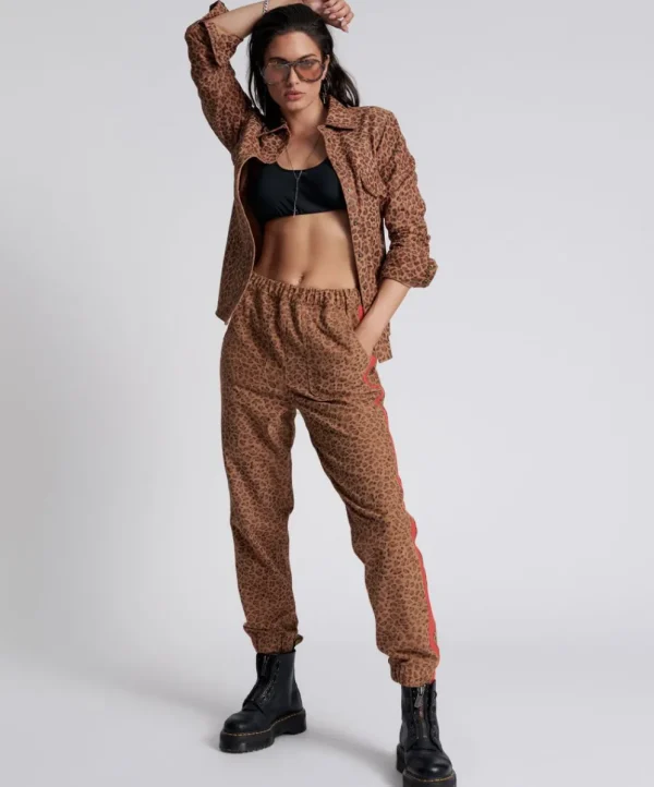 ONE TEASPOON Wild Thing Suede Shabbies Drawstring Boyfriend Pants | Women Bottoms